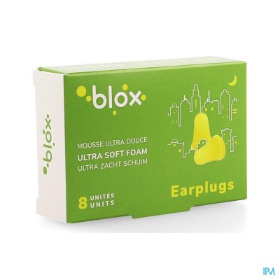 Blox Mousse Conique 4 Paires Prot.auditive A/bruit