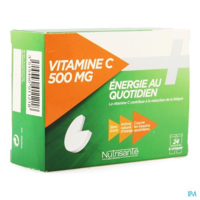 Vitamine C 500mg Comp A Croquer Tube 2x12