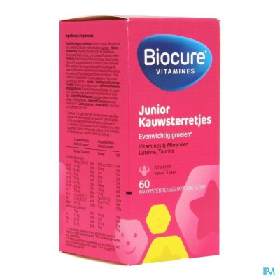 Biocure Junior Etoiles A Croquer 60