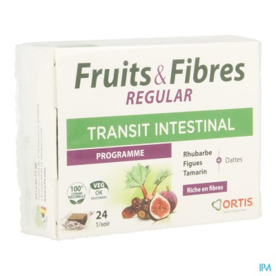 Ortis Fruits & Fibres Regular Cubes 24