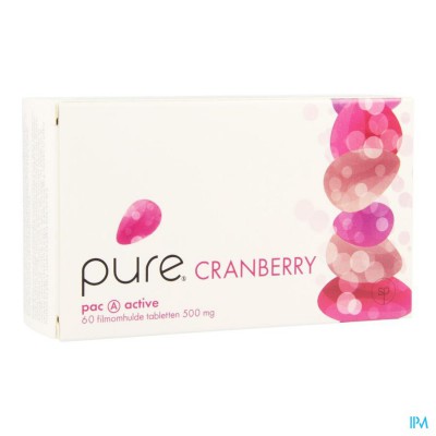 Pure Cranberry Tabl 60