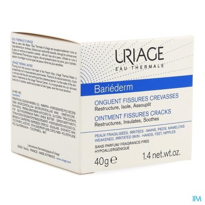 Uriage Bariederm Fissures-crevasses Onguent 40g