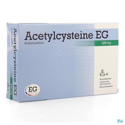 ACETYLCYSTEINE EG 600MG COMP EFF. 60X600MG