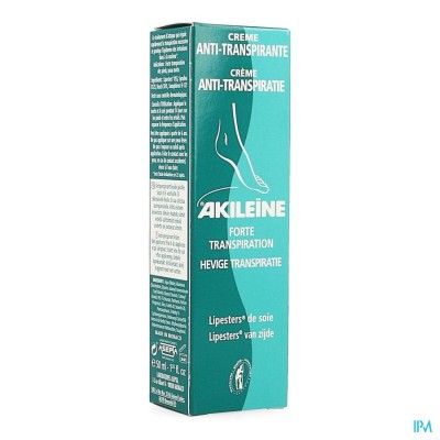 Akileine Creme A/transpirante Tube 50ml