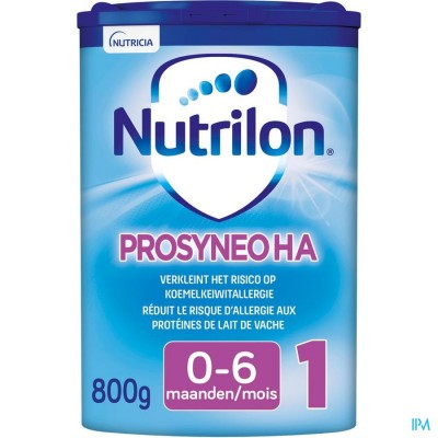 Nutrilon Prosyneo HA 1 poudre 800g Préparation pour nourrissons 