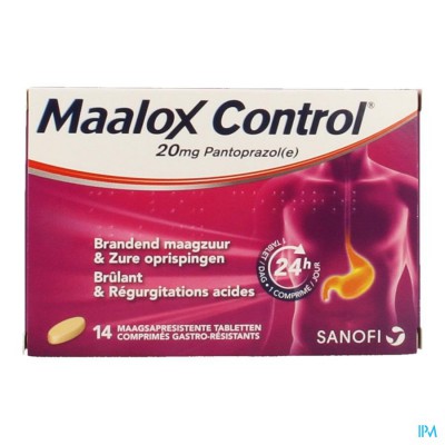 Maalox Control 20mg Comp Gastro Resist 14