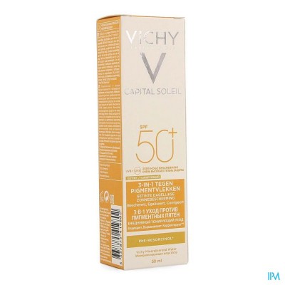 Vichy Cap Id Sol Ip50+ Cr A/taches Teint 3in1 50ml