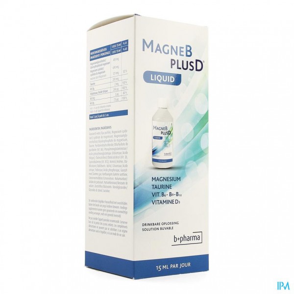 Magne B Plus D Liquid 500ml