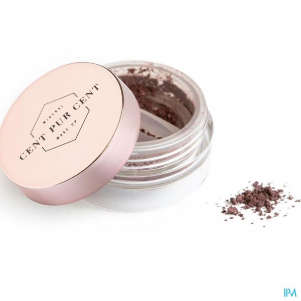 Cent Pur Cent Losse Minerale Shadow Chocolat 2g